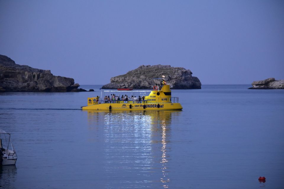 Lindos: Submarine Cruise With Swim Stop in Navarone Bay - Pricing Information