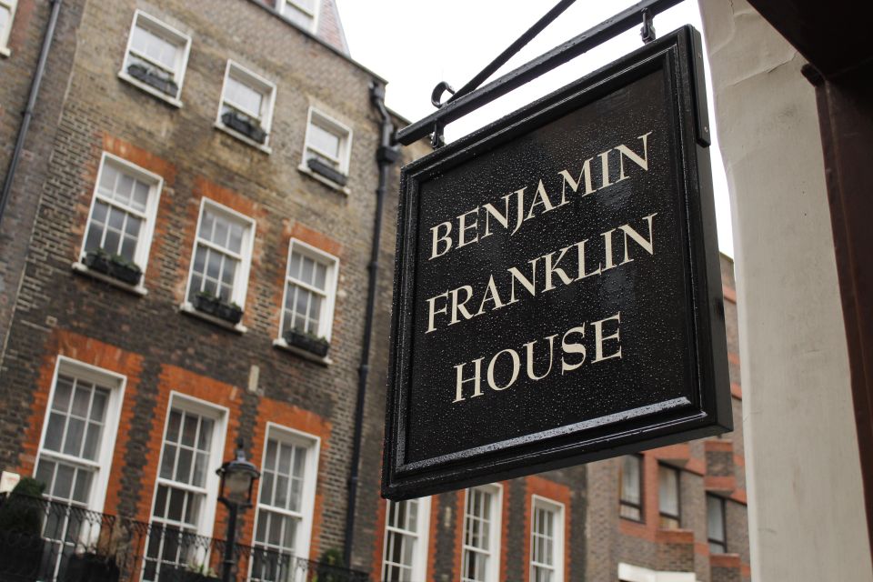 London: Architecture Tour of Benjamin Franklin House - Common questions