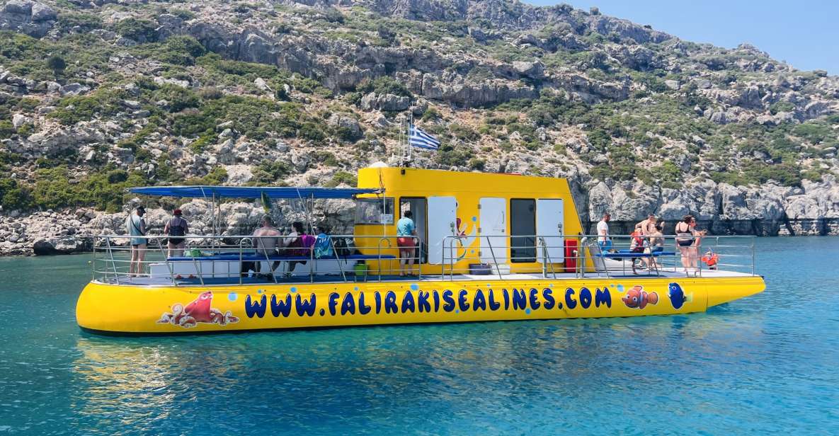 Rhodes: Yellow Submarine Swim Cruise With Drinks - Common questions