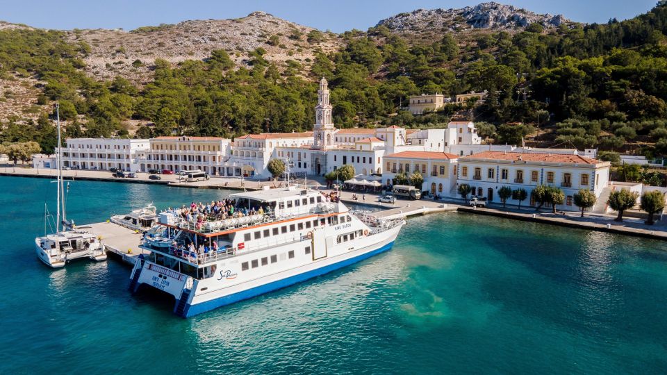 Southeast Rhodes: Panormitis, St. George Bay, & Symi Cruise - Explore Symi Island