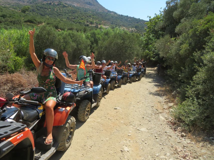 Crete: Quad Safari With Monastery, Malia Palace and Lunch - Common questions