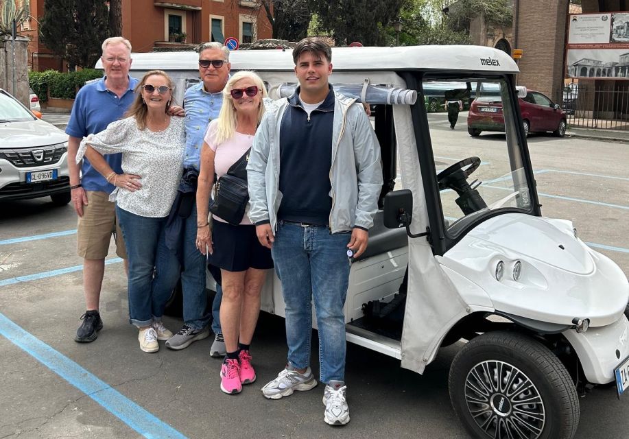 Golf Cart VIP Tour of Rome (3hrs) With Driver & Tour Guide - Common questions