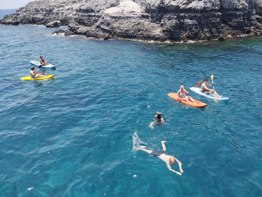 Rhodes: Boat Cruise With Food, Drinks, Sup, Kayak & Swimming - Customer Reviews