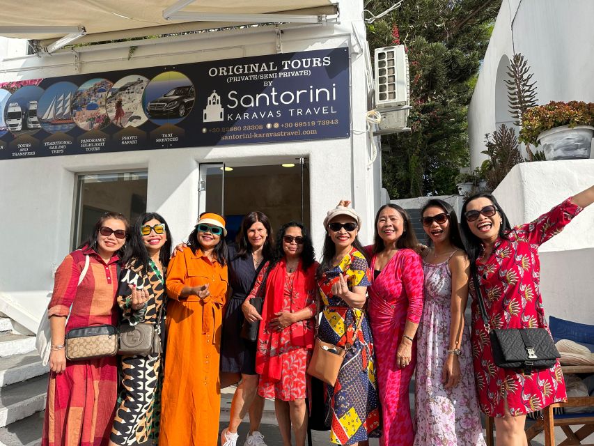 Santorini: Shore Excursion Semi-Private Tour - Inclusions and Exclusions