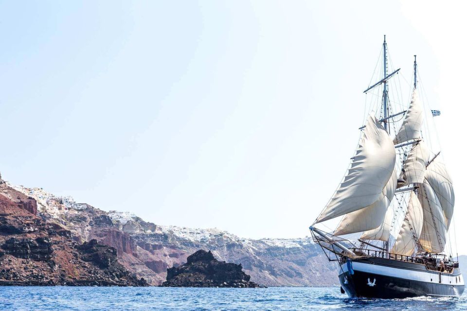 Santorini: Volcanic Sunset Cruise With Dinner - What to Bring and Safety Tips