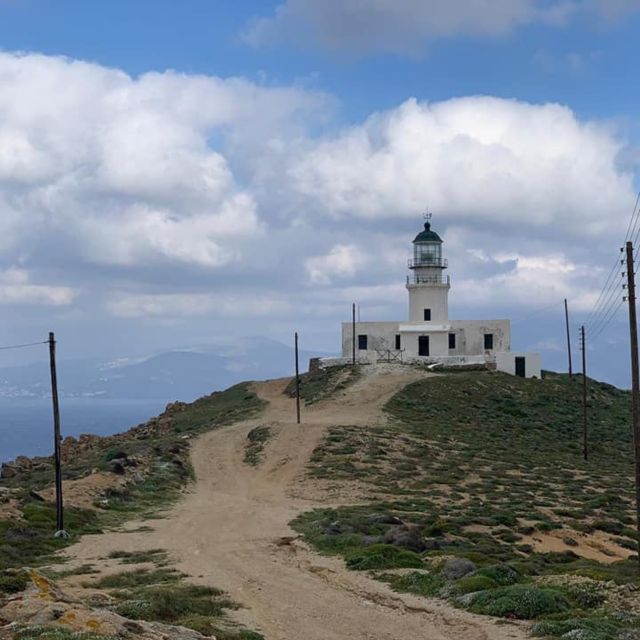 Sunset Armenistis Lighthouse Visit - Aegean Naval Museum