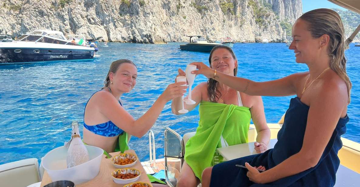 From Amalfi and Praiano: All-Inclusive Capri Boat Tour - Boat Tour Experience