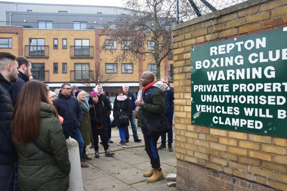 Gangster London Walking Tour With Actor Vas Blackwood - Last Words