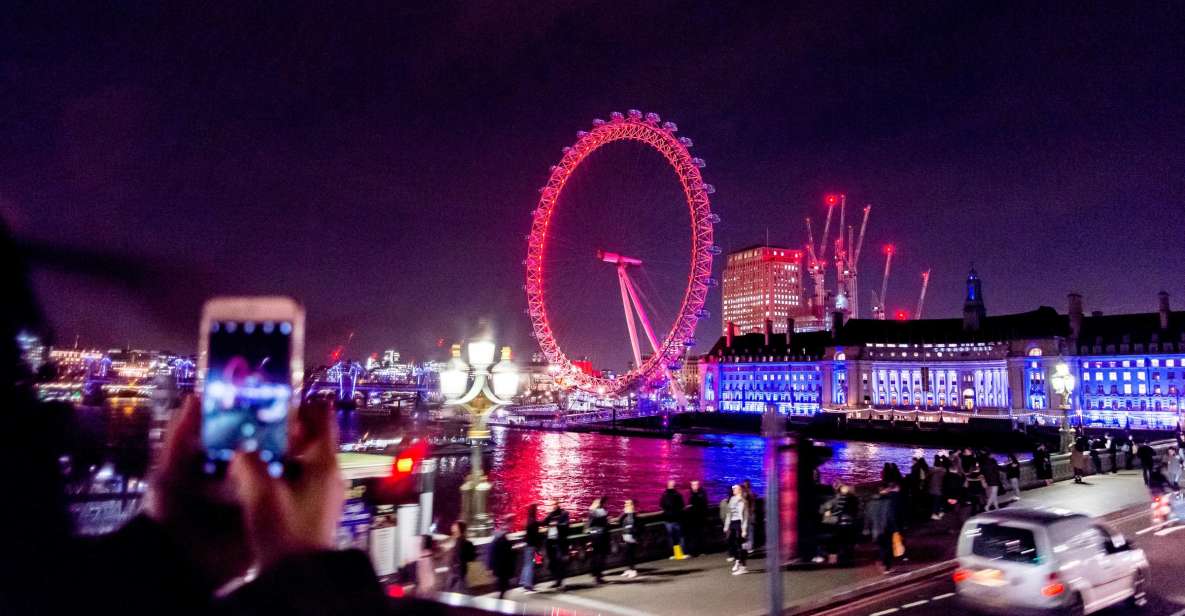 London: Nighttime Open-Top Bus Sightseeing Tour - Meeting Points