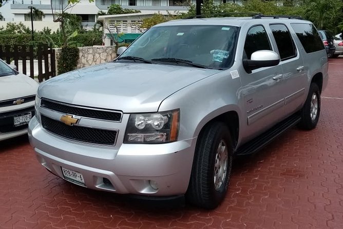 Luxury SUV Private Transfer R/T-Apt-Isla Mujeres Ferry Pier-Apt W/Ticket Ferry - Additional Information Provided