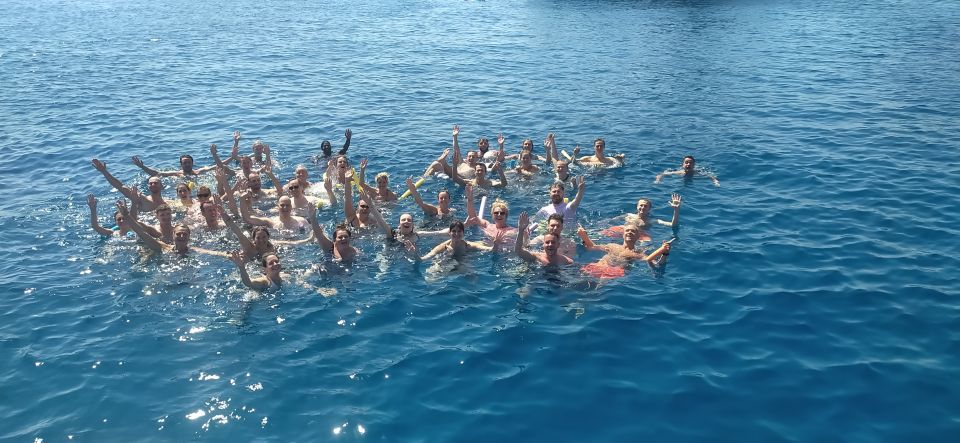 Rhodes: Pleasure Cruise for Swimming and Snorkeling - Cruise Route