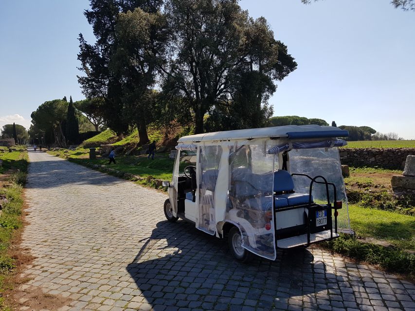 Rome: Appian Way Golf Cart Charter With Driver - Last Words