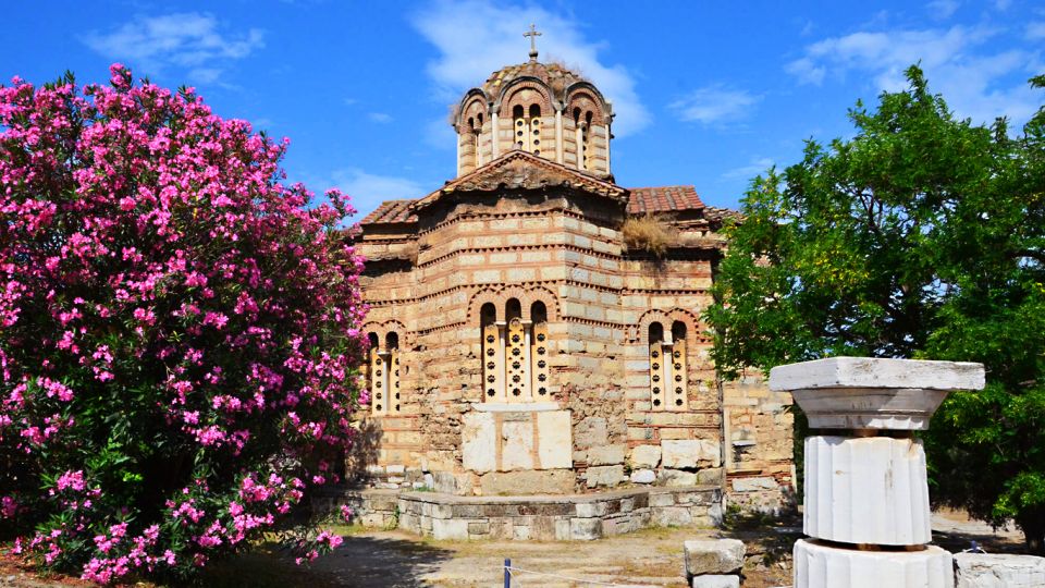 Athens: Ancient Agora Self-Guided Treasure Hunt & Tour - Enjoying Views of Acropolis