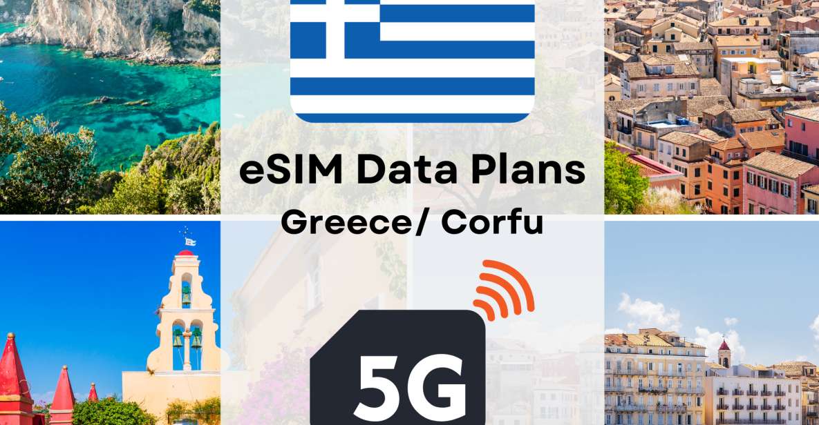 Corfu: Greece/ Europe Esim Internet Data Plan High-Speed - Directions for Esim Usage