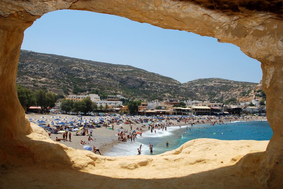 From Heraklion: South Crete Festos and Matala With Lunch - Common questions