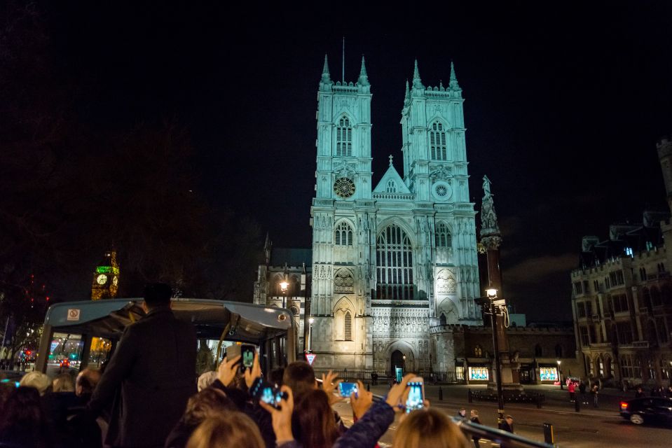 London: Nighttime Open-Top Bus Sightseeing Tour - Common questions