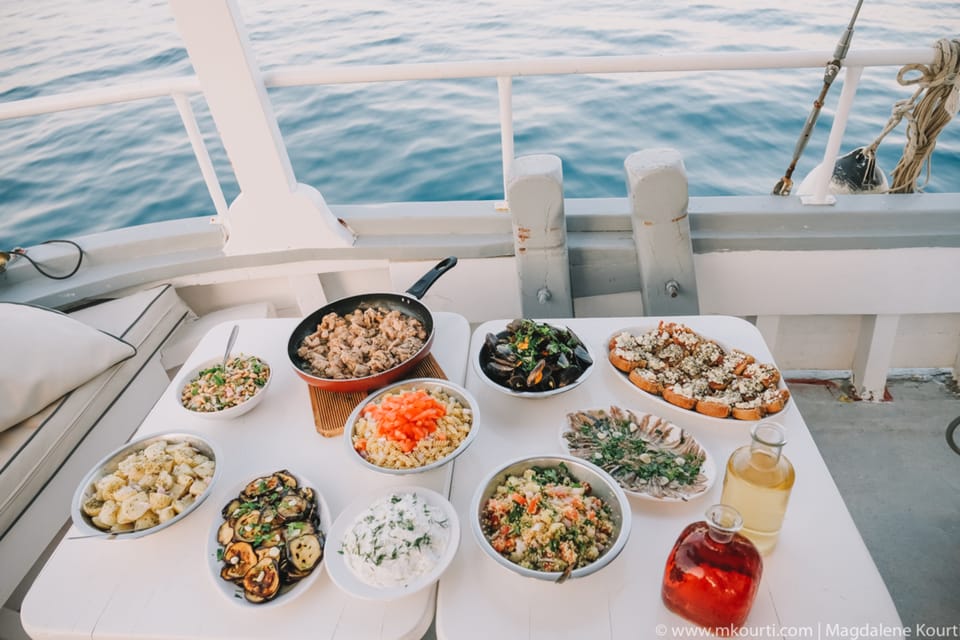 Rhodes: Sunset Cruise With Live Music, Wine & Greek Buffet - Departure and Return Locations