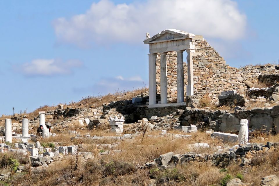 From the Cruise Ship Port: The Original Delos Guided Tour - Last Words