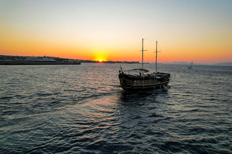 Rhodes: Sunset Cruise With Greek BBQ and Unlimited Drinks - Activity Details