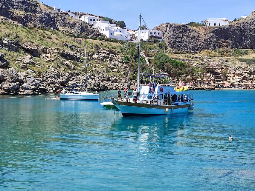 Lindos: Rhodes South-East Coast Cruise With Swim Stops - Activity Details