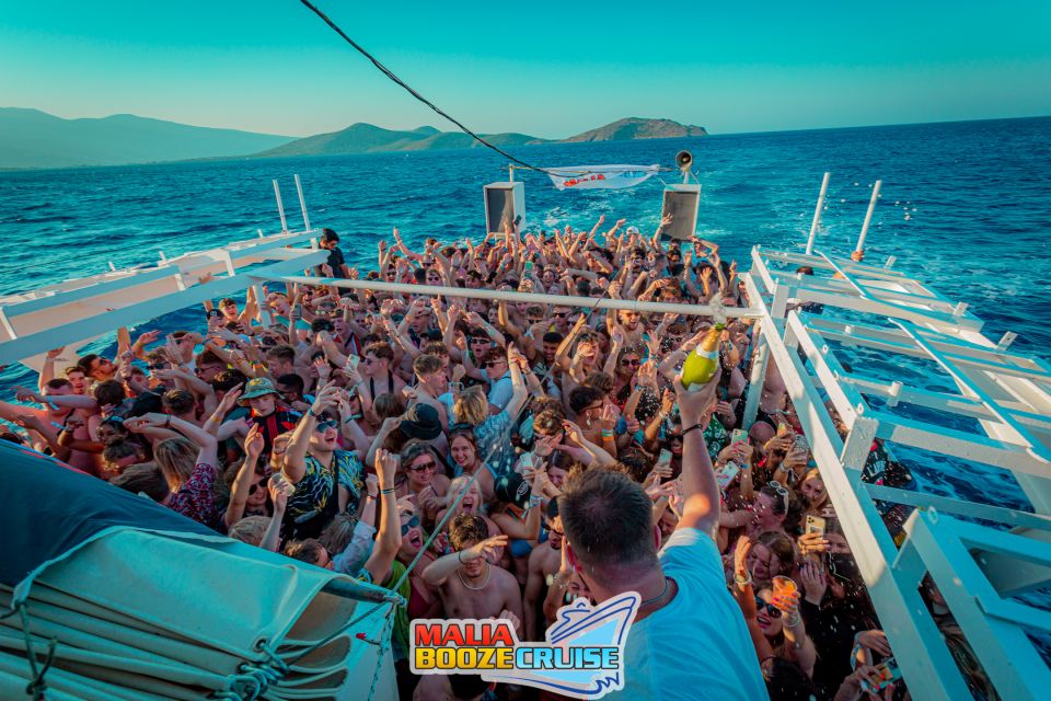 Malia: Booze Cruise Boat Party With Live Dj - Event Details