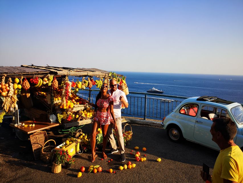 Positano/Praiano: Iconic Fiat 500 Private Amalfi Coast Tour - Key Points