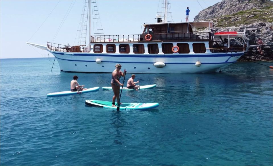 Rhodes: Boat Cruise With Food, Drinks, Sup, Kayak & Swimming - Activity Details