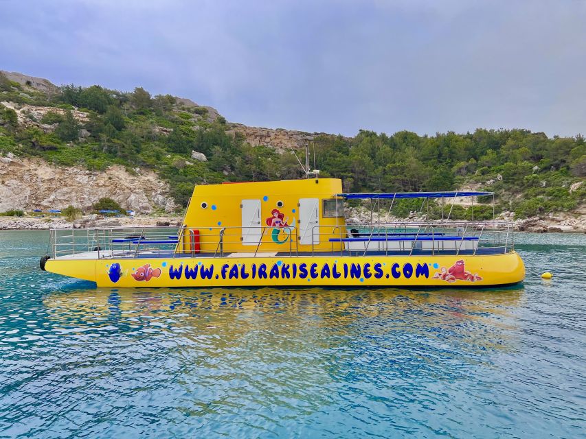 Rhodes: Yellow Submarine Swim Cruise With Drinks - Background