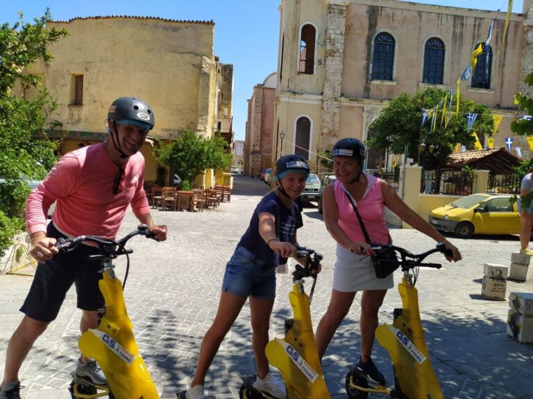 An Unexpected Journey: Chania Trikke City Tour