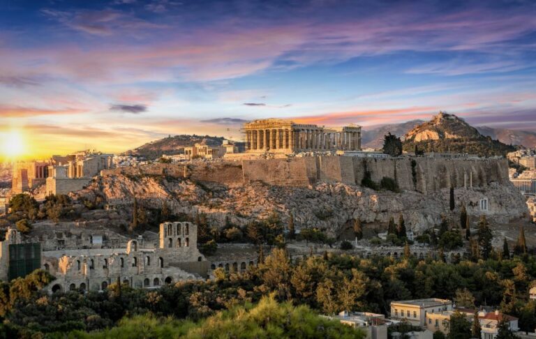 Athens: Digital City Tour With Over 100 Sights to See