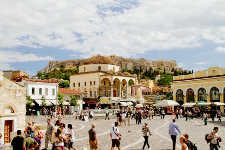 Athens: Street Food Tour Market & City Centre