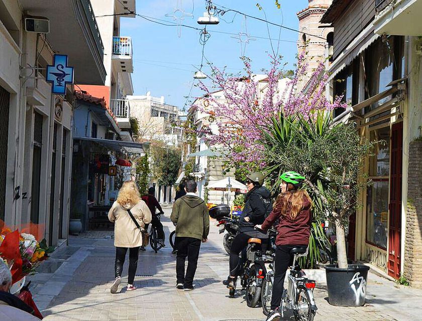 Athens Tour With Electric Bicycle