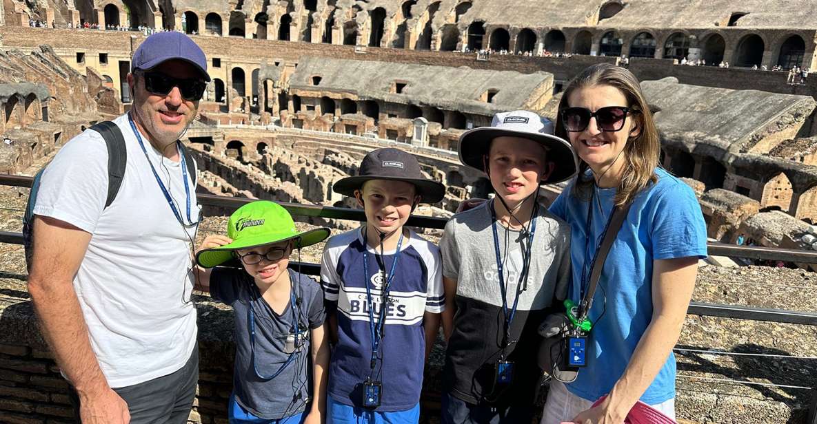 Colosseum & Ancient Rome Family Tour for Kids