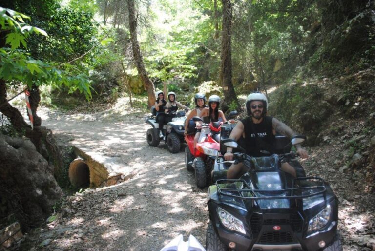 Crete: Off-Road Quad Safari Evening Tour With Hotel Transfer