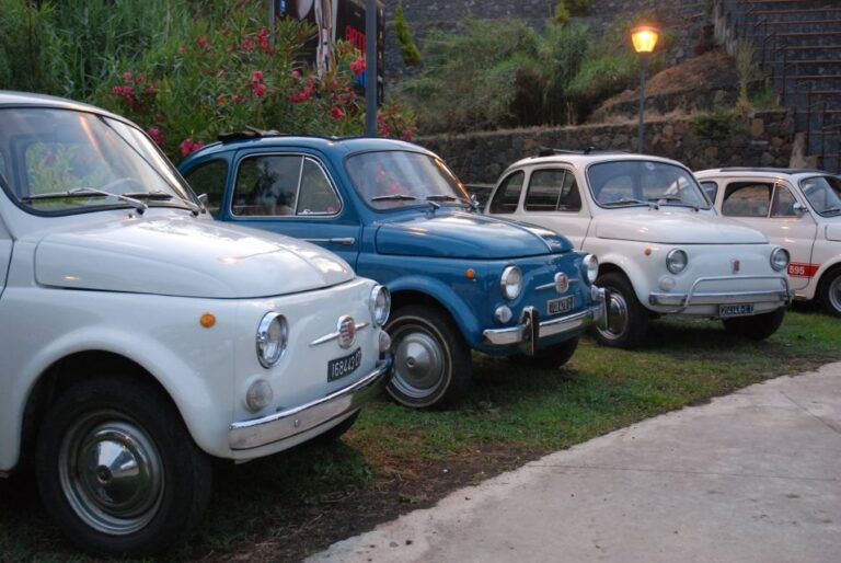 From Catania: Riviera of the Cyclops Tour in a Vintage Car