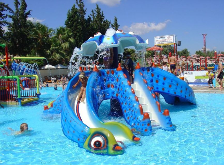 From Chania or Rethymno: Limnoupolis Water Park Trip