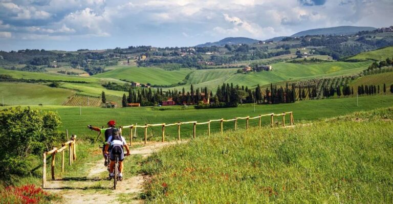 From Florence: Tuscany by E-Bike With Lunch and Wine Tasting