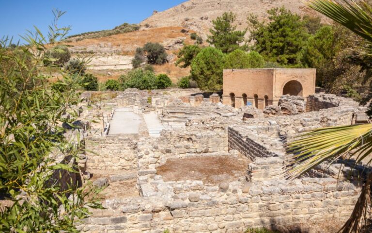 From Heraklion: Matala, Hippies Caves & Ancient Gortyn