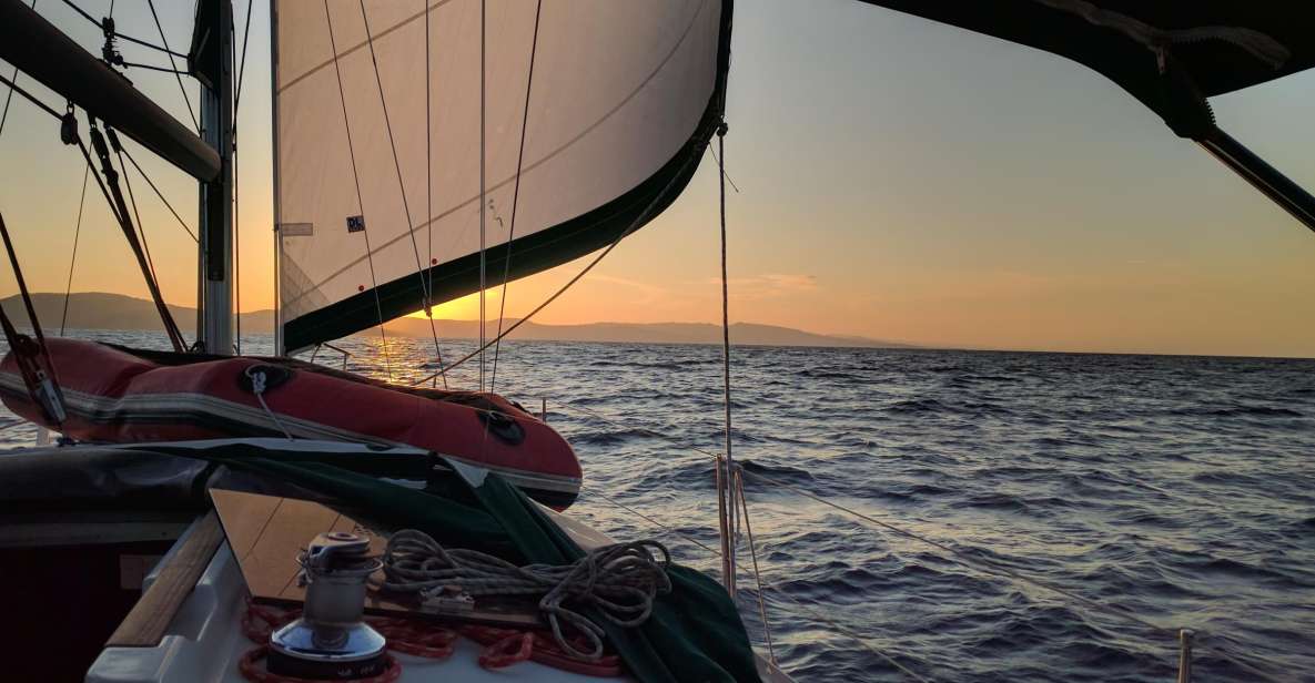 From Neos Marmaras: Sunset Sailing Tour to Coves & Islands