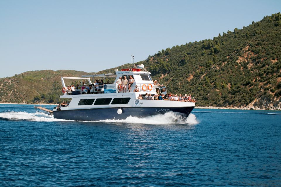 1 from ouranoupolis two islands cruise with lunch on board From Ouranoupolis: Two Islands Cruise With Lunch on Board