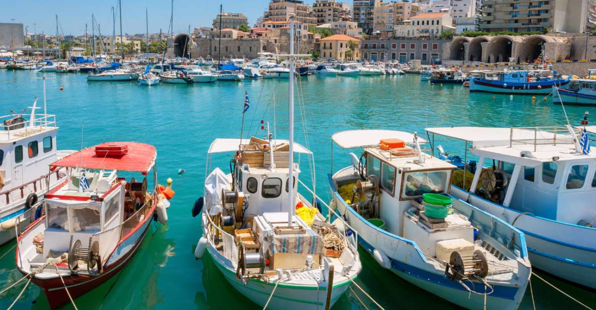 Heraklion City, Walking Tour, Old Market & Knossos Palace