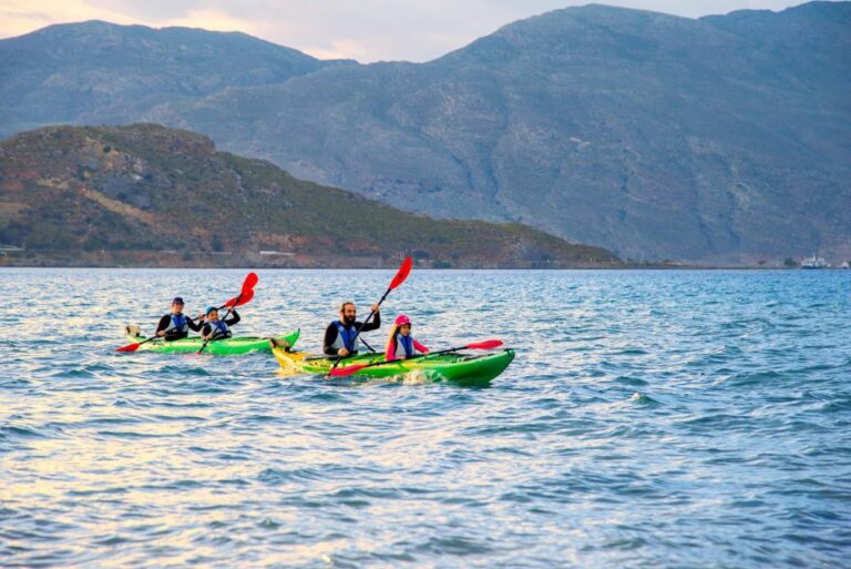 Kissamos: Sea Kayak Tour Around Kissamos Bay for Families