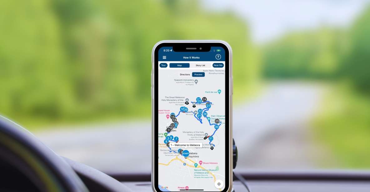 1 meteora self guided app based driving tour 2 Meteora: Self-Guided App-Based Driving Tour