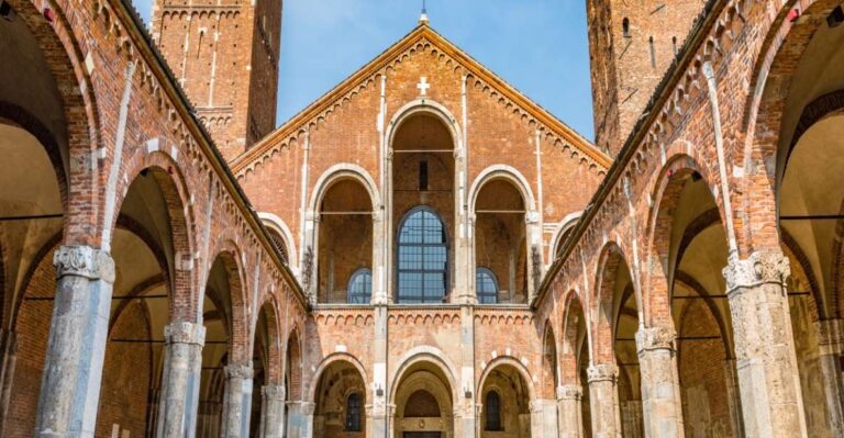 Milan: Basilica Di Sant’Ambrogio and Old Town Private Tour