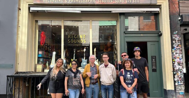 Music Walking Tour of Londons Soho