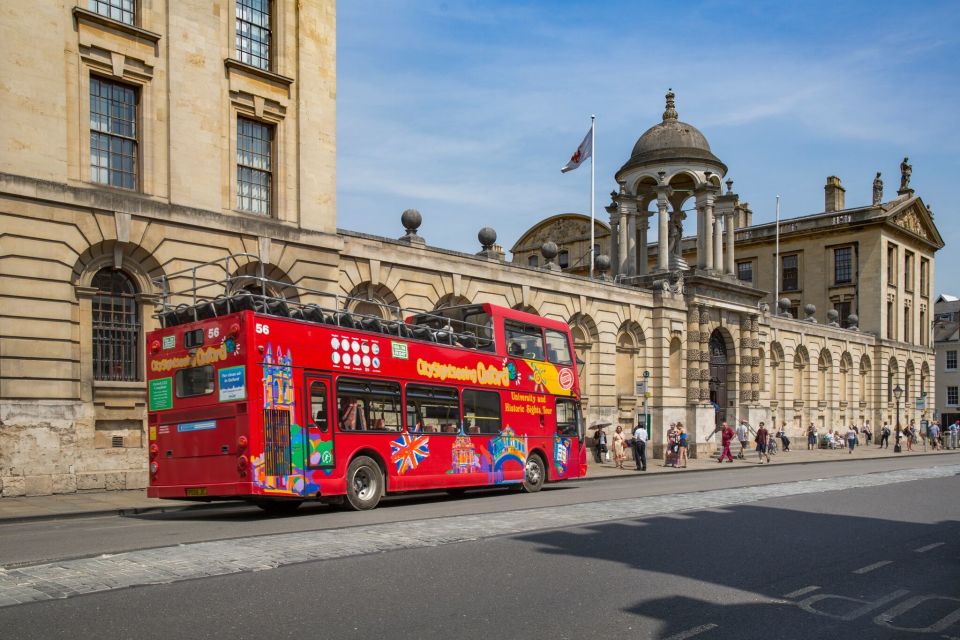 Oxford: City Sightseeing Hop-On Hop-Off Bus Tour