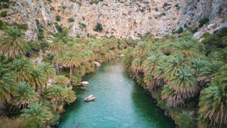 Rethymno: Preveli Beach, Damnoni Beach, Kourtaliotiko Day Trip