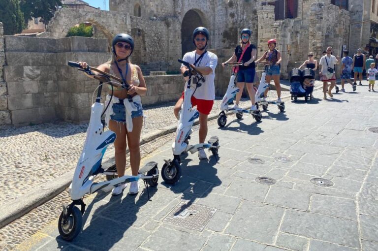 Rhodes: Explore the New and Medieval City on Trikkes