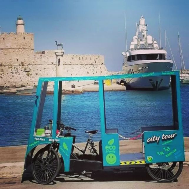 Tuktuk 4seat Electric Bicycle Bus Rhodes 30 Min City