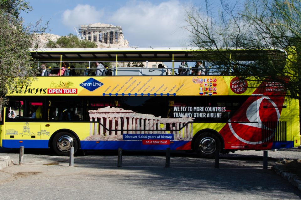 Athens: 48-hour Hop On Hop Off Bus Ticket & Acropolis Entry - Languages Available for Audio Guide